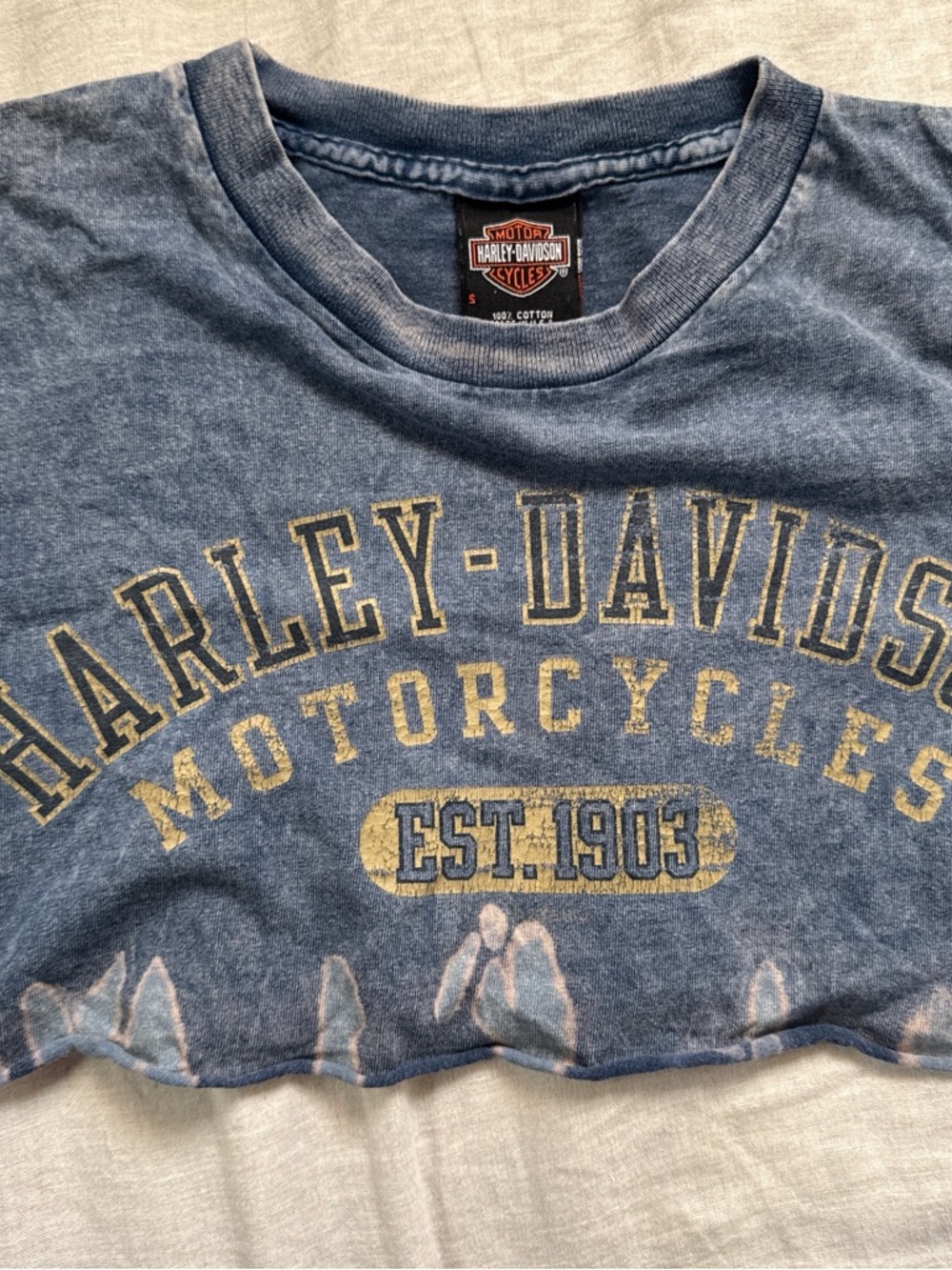 Harley Davidson crop top
